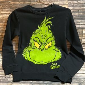 ❤️ The Grinch Black Crewneck Sweatshirt XS